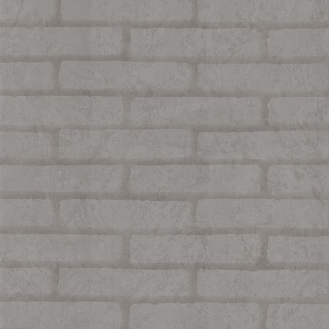 Papel pintado Ladrillo Gris