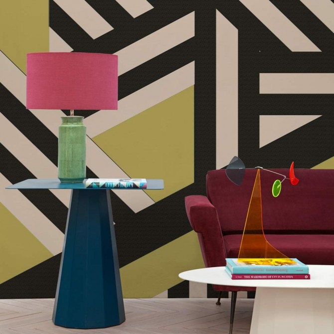 Mural Inter Wall Mustard Mural Inter Wall Mustard
